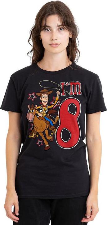 Immagine prodotto Toy Story I'm 8 Maglietta Compleanno Legno Adulto Unisex (M)