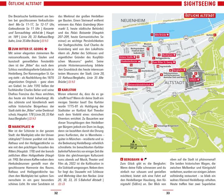 Image du produit Reiseführer Heidelberg (Allemand, Christl Bootsma, Marlen O'Brien, 2023)