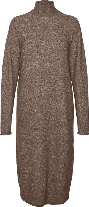 Produktbild Vero Moda VMKADEN LS HIGHNECK CALF DRESS GA BF Strickkleid (XS)