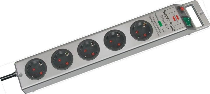 Image du produit Brennenstuhl Super Solid (5 x, CEE 7/3, 2.50 m)