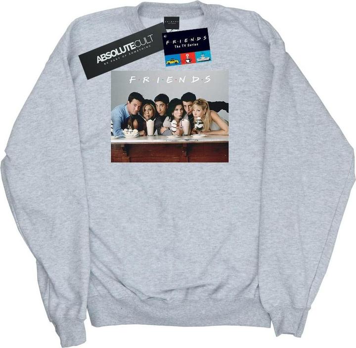 Friends Group Photo Milkshakes Sweatshirt (L)