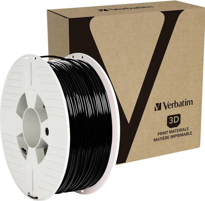 Immagine prodotto Verbatim 55327 Materiale di stampa 3D Acido polattico (PLA) (PLA, 2.85 mm, 1000 g, Nero)
