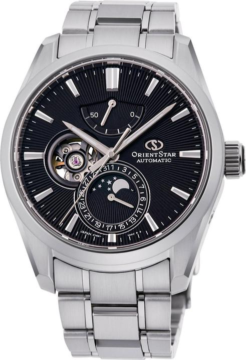 Orient Star ORIENT Contemporary Mondphase - RE-AY0001B00B (Mondphasenuhr, Gangreserveanzeige, 41 mm)