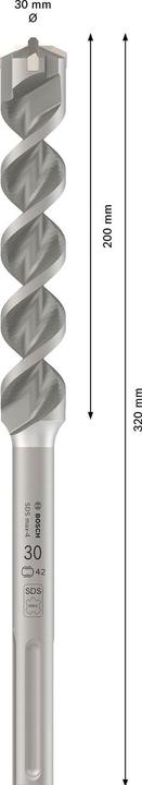 Produktbild Bosch Professional Zubehör Hammerbohrer SDS max-4 30 x 200 x 320 mm (30 mm)