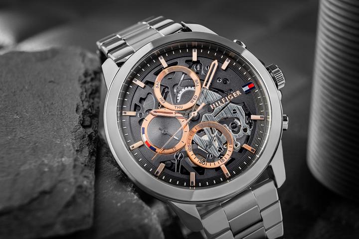 Actual product image Tommy Hilfiger MEN'S WATCH Henry 1710479 zf091c (44 mm)