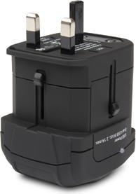 Image du produit Hamlet Traver Adapter adaptateur de voyage universel pour prises électriques plus chargeur usb (1750 W)