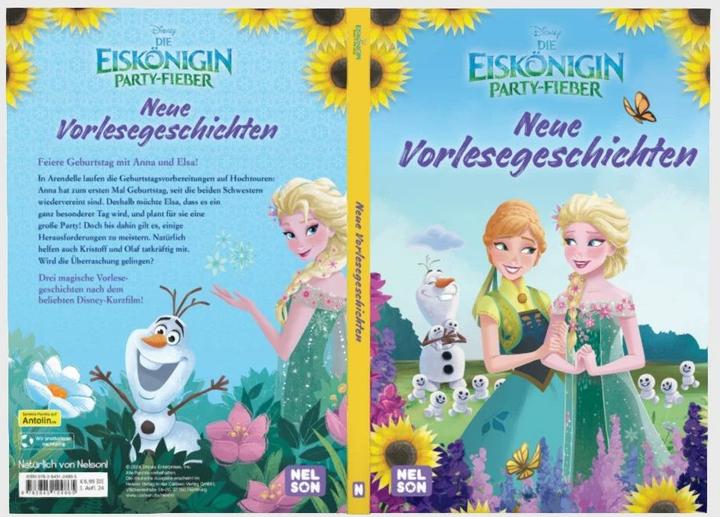 Image du produit Disney Die Eiskönigin: Party-Fieber: Neue Vorlesegeschichten (Allemand, 2024)