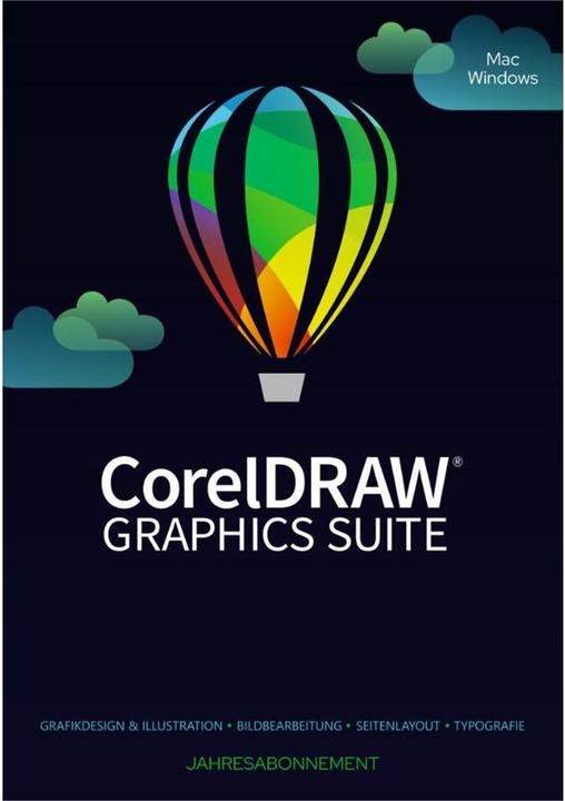 Actual product image Corel CorelDRAW Graphics Suite 365 (1Y) ESD * (1 User, 12 months)