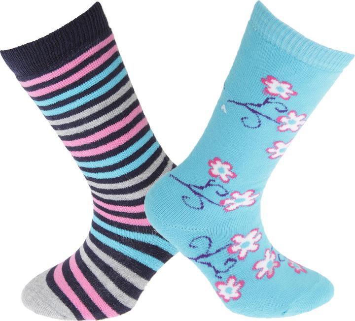 Actual product image Floso Girls' wellington socks (2 pairs) (pack of 2, 23 - 26)