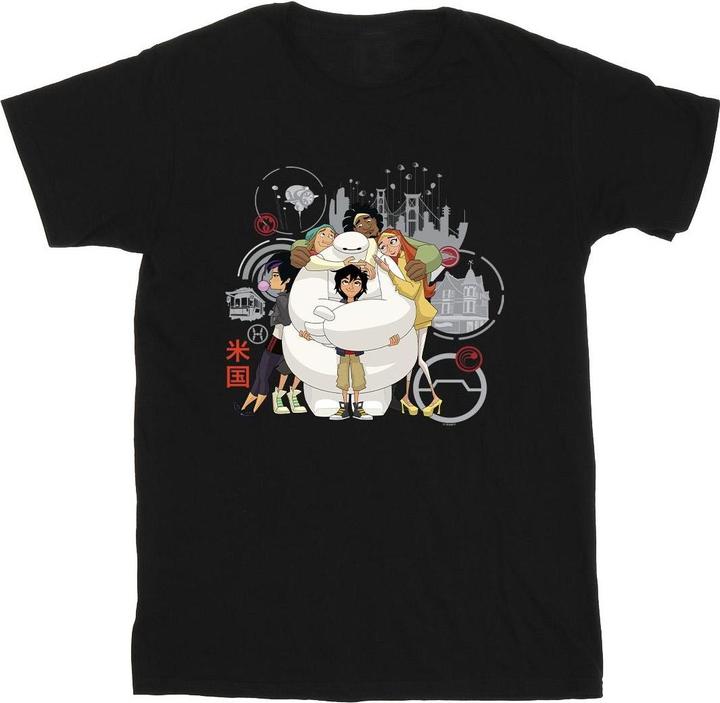 Disney Big Hero 6 Baymax Group Hug TShirt Jungen