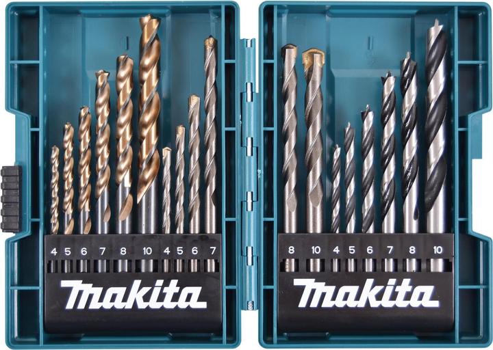 Actual product image Makita Drill bit set (5.0 mm, 4.00 mm, 7.0 mm, Ø 8.0 mm, 6.0 mm, 10.0 mm)