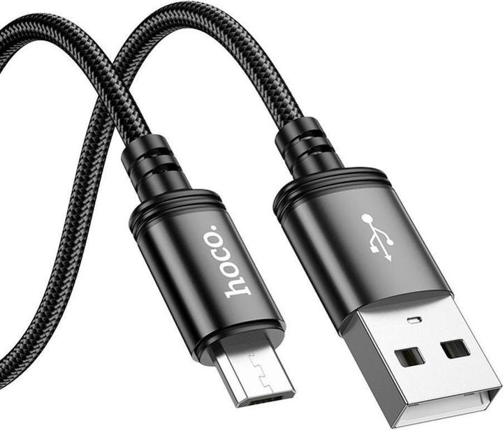 Actual product image Hoco Cable cable USB A to Micro USB 2,4A X89 2 m black (2 m)