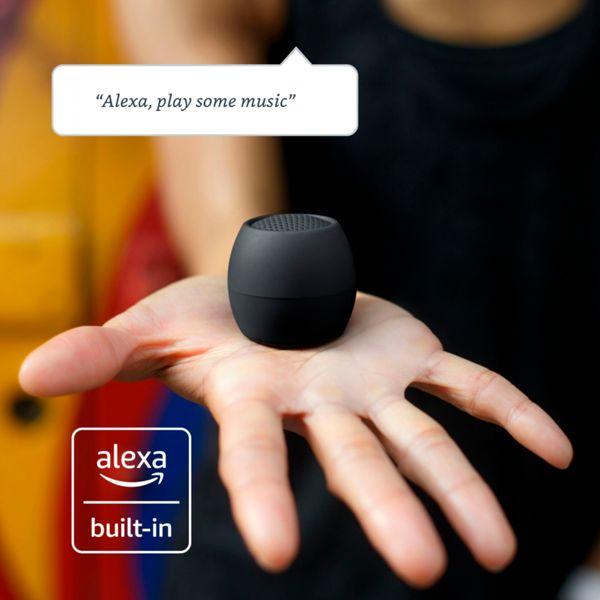 Actual product image Boompods Zero Talk Bluetooth® Speaker Amazon Alexa directly integrated, hands-free, shockproof, w... (5 h, Rechargeable battery operated)