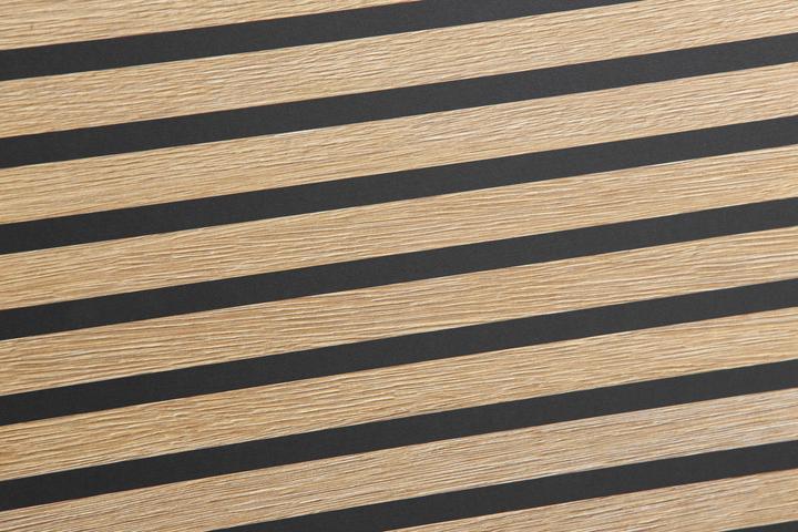 Image du produit Schildmeyer Etagère Ekko noir mat / aspect panneau acoustique