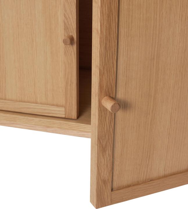 Actual product image Hübsch Dash Console Table Natural (90 x 35 x 90 cm)
