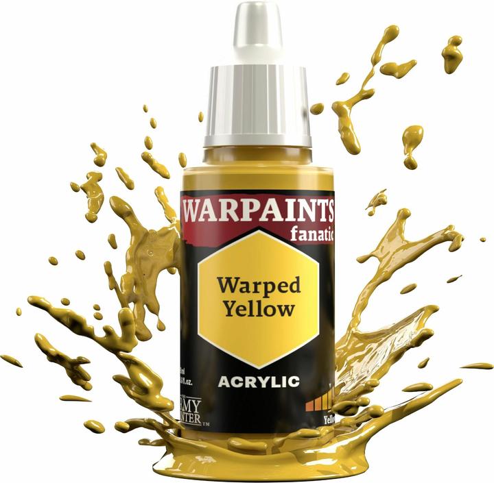 Actual product image The Army Painter Colour Warpaints Fanatic: Warped Yellow 18 ml