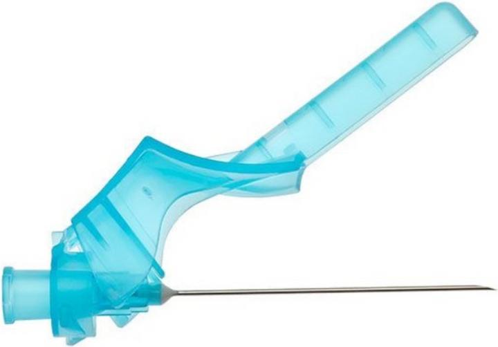Image du produit Terumo Aiguille jetable de sécurité Agani 23G 0.65x25mm embout Luer bleu 100 pces