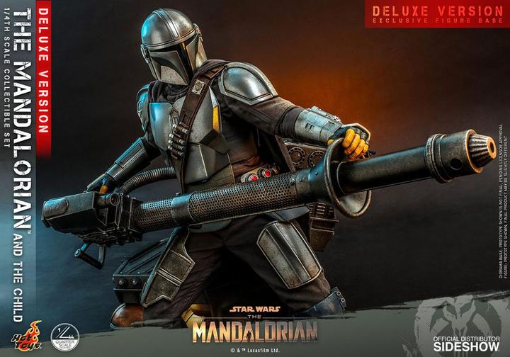 Immagine prodotto Hot Toys Star Wars - Il Mandaloriano "Il Mandaloriano e il Bambino" Deluxe 1/4 Action Figures