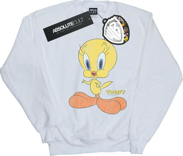 Actual product image Looney Tunes Womens/Ladies Tweety Pie Distressed Sweatshirt (XL)