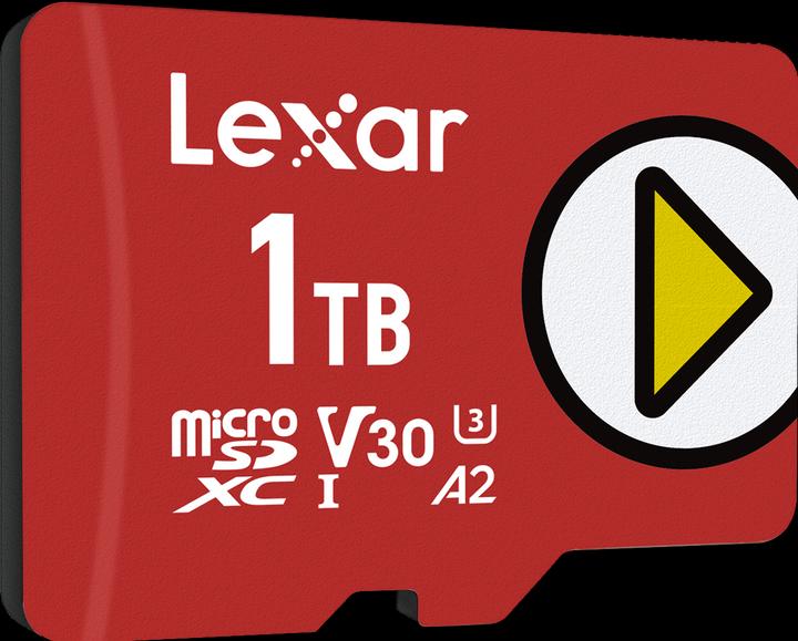Produktbild Lexar Sonstiges Computer-Zubehör MEMORY MICRO SDXC 1TB UHS-I/PLAY LMSPLAY001T-BNSNG (1000 GB, microSDXC, UHS-I)