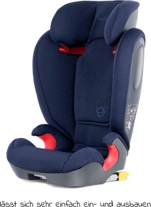 Avova Sièges pour enfants 15-36 kg Siège pour enfants Star-Fix i-Size 100 cm - 150 cm / 3 ans (Rehausseur de siège pour enfant, Norme ECE R129/i-Size)