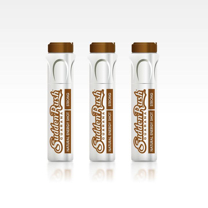 Actual product image Sudden Rush Natural Energy Shot Strong (Caramel, 24 x)