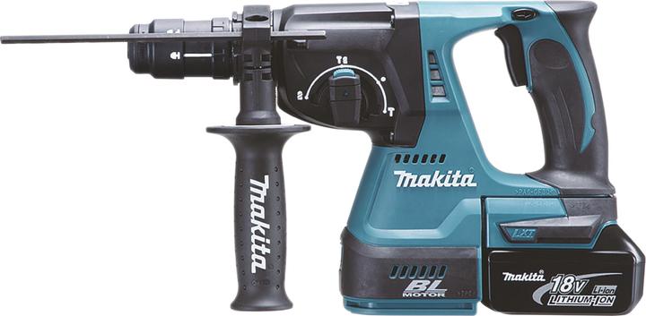 Makita Bohr- und Spitzhammer DHR243RTJ Set (inkl. 2 Akkus etc.) (Akkubetrieb)