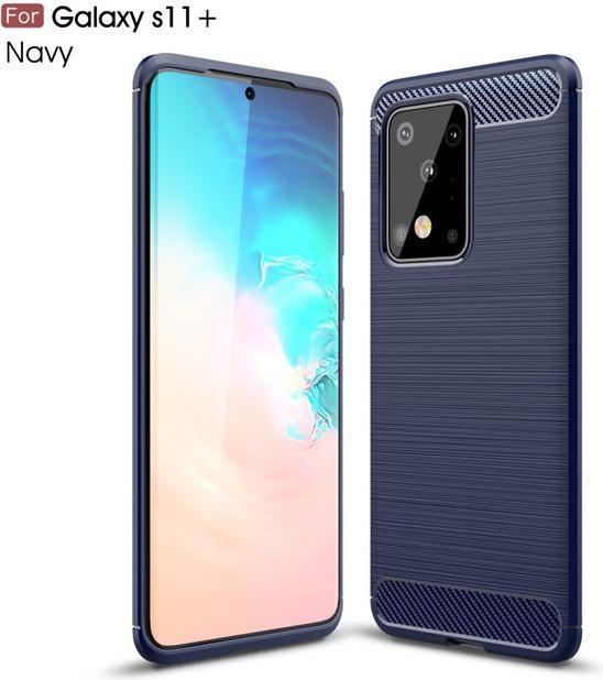 Productafbeelding MU Style Koolstofvezel TPU Softcase-serie (Samsung Galaxy S20 Ultra)