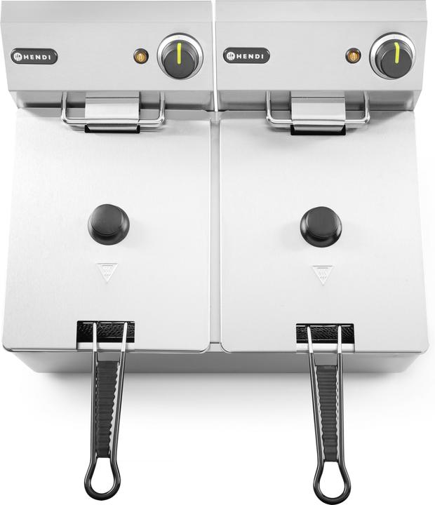 Actual product image Hendi Deep fryer, Blue Line 2x8L