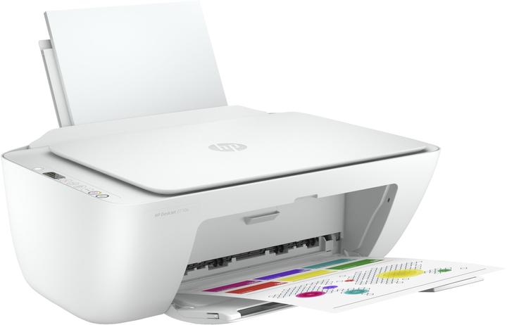Produktbild HP DeskJet 2710e + AIO All-in-One – A4-Farbtinte, Drucken (Tintenpatrone, Farbe)
