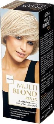 Produktbild Joanna Multi Blond Haaraufheller mit Keratin-Komplex Spray 150ml (150 ml)