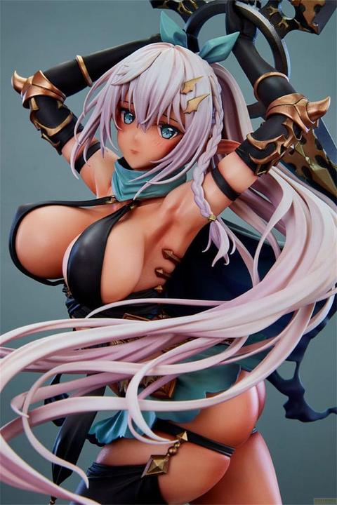Actual product image Vertex Original Character Dark Elf Village Series PVC Statue 1/6 4th Villager Camilla Limited Edition 30 cm