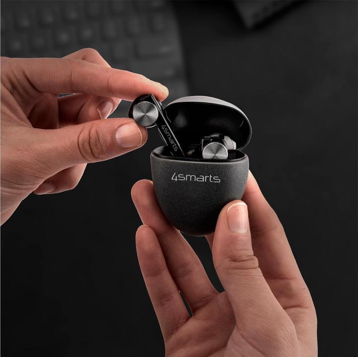 Image du produit 4smarts TWS Pebble (pas de réduction du bruit, 16 h, Sans fil)