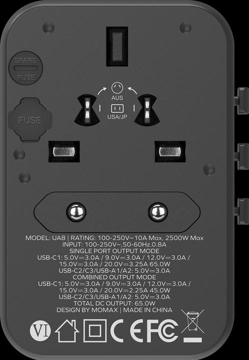 Produktbild Momax Smart Reiseadapter