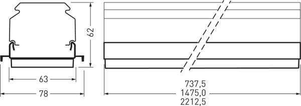 Actual product image Trilux LED gear tray (4000 lm)
