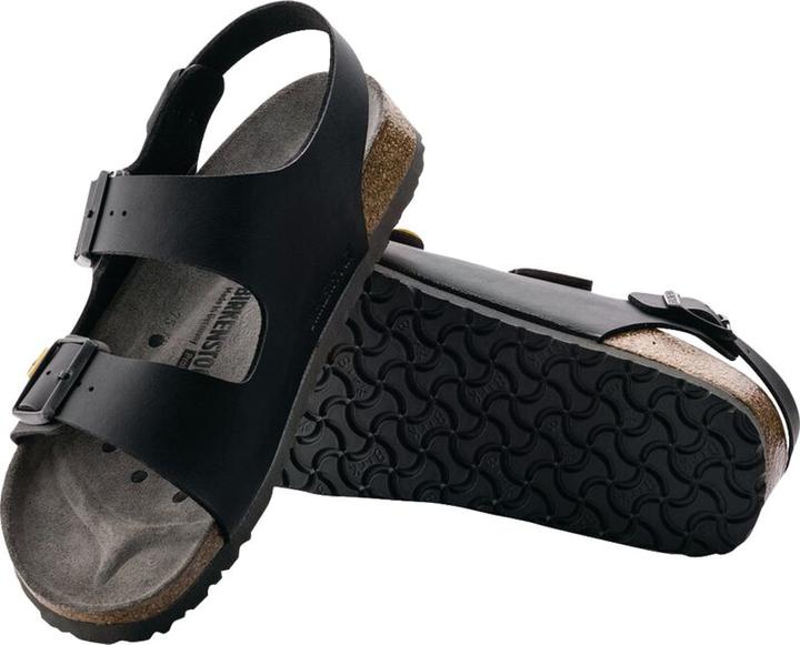 Actual product image Birkenstock Milano ESD Birko-Flor Black (43)