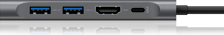 Produktbild Icy Box IB-DK4022-CPD (USB-C, 4 Ports)