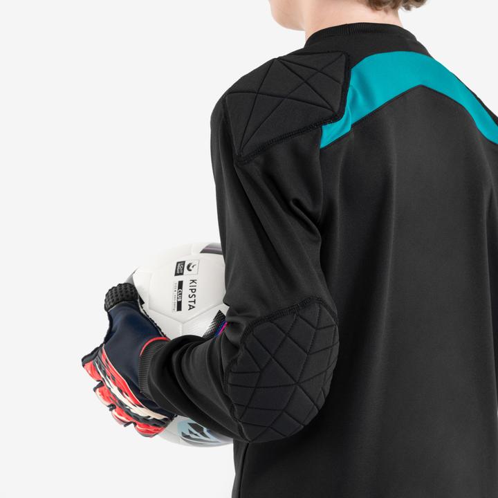 Produktbild Kipsta Kinder Fussball Torwarttrikot - F100 schwarz (6, 7, 8)