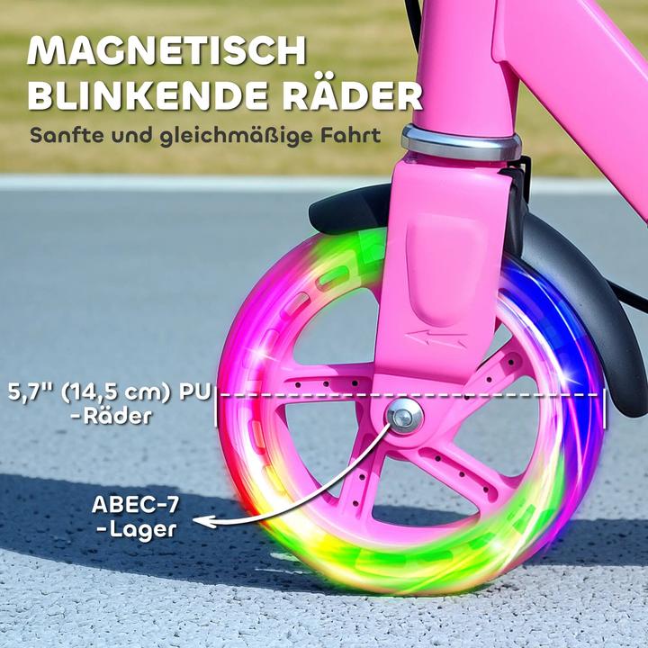 Image du produit Aiyaplay Kinderscooter Kunststoff, Metall Rosa