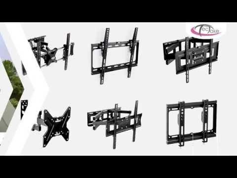 Produktbild tectake TV Wandhalterung (Wand, 55", 100 kg)
