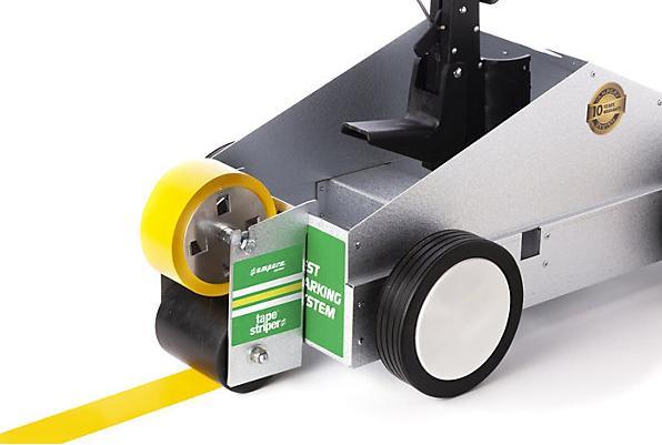 Actual product image Ampere Floor marking tape, width 50 mm, yellow. (50 mm)