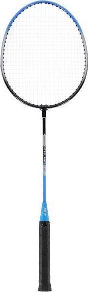 Actual product image Nils NRZ012 STEEL badminton set 2 rackets + 3 shuttlecocks + 195x22cm net + case