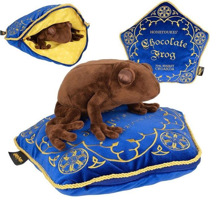Immagine prodotto Noble Collection Harry Potter: Rana di cioccolato su cuscino (11 cm)