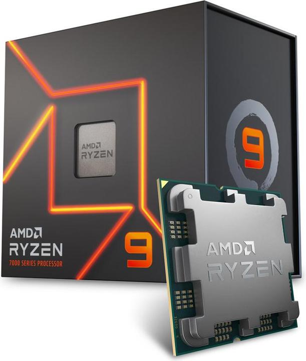 Produktbild AMD Ryzen 9 7900X (AM5, 4.70 GHz, 12 -Core)