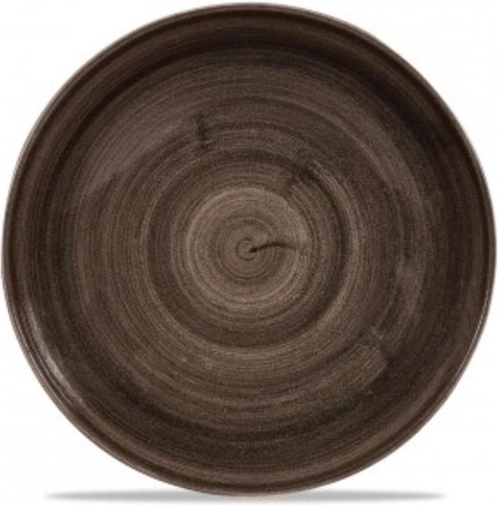 Image du produit Churchill Stonecast Patina Iron Black Assiette plate 21.7cm (1 x, 21.70 cm)