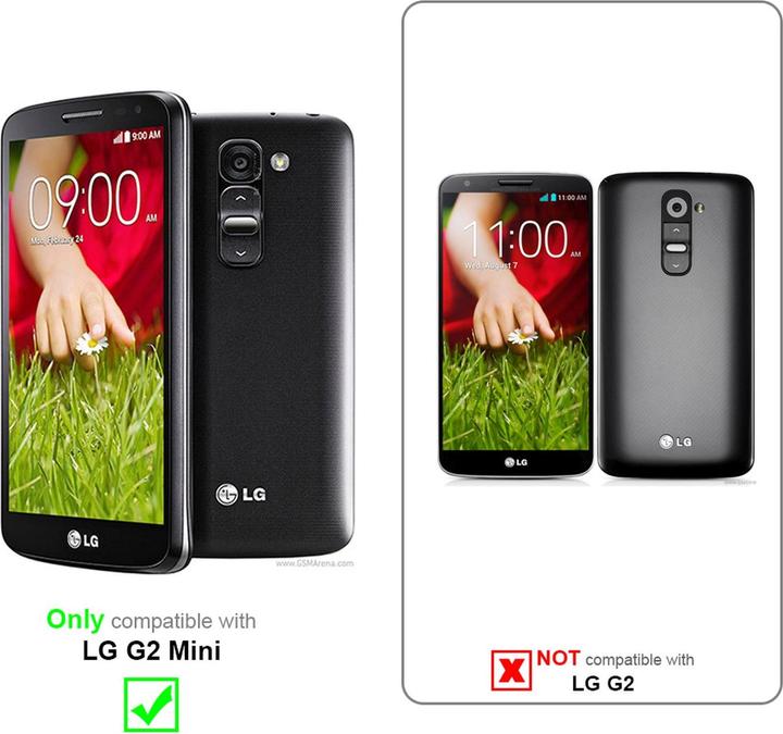 Actual product image Cadorabo Hard Cover Frosty Cover (LG G2 Mini)