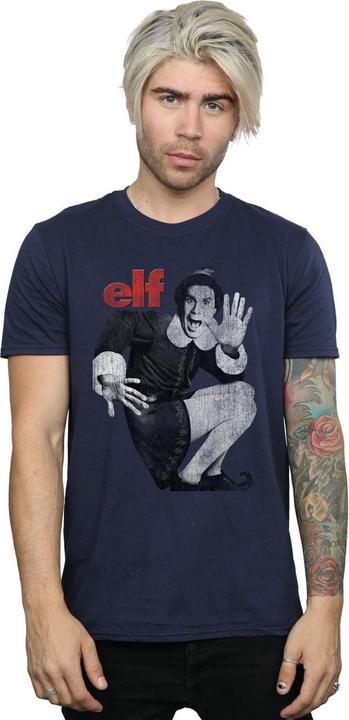 Produktbild Elf Mono Distressed Poster TShirt (M)
