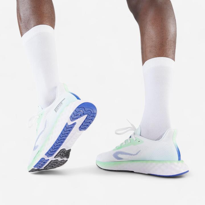 Produktbild Kiprun KS900 Light Men's running shoes - White/Green (44)