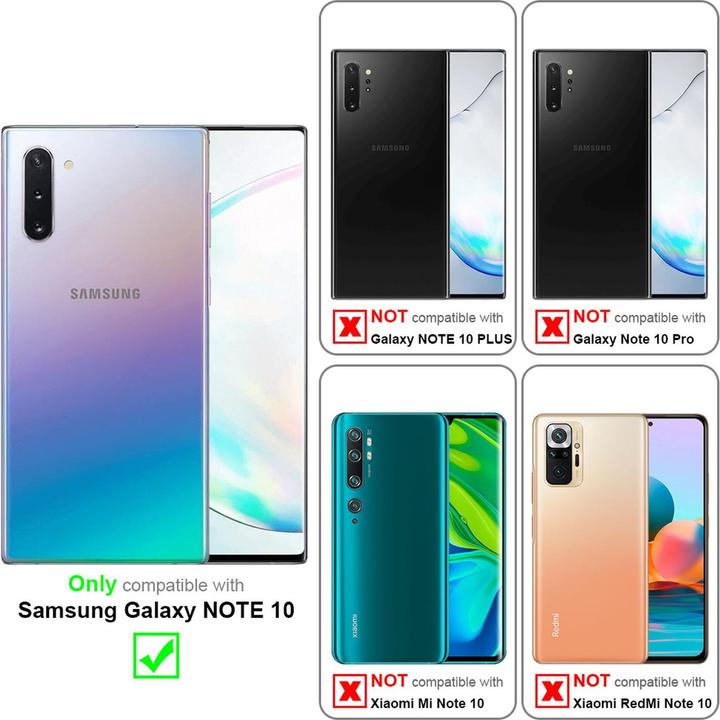 Productafbeelding Cadorabo TPU 360 graden hoesje (Samsung Galaxy Note 10)