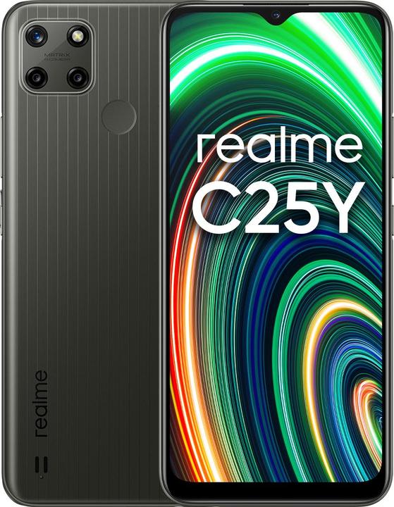 Produktbild realme C25Y (64 GB, Metal Grey, 6.50", Dual SIM, 50 Mpx, 4G)